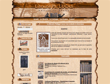 Tablet Screenshot of librairie-phlucas.com